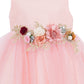 Super Cute Belted Flower Baby Dress by Cinderella Couture USA AS9134B