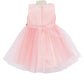 Super Cute Belted Flower Baby Dress by Cinderella Couture USA AS9134B