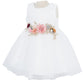 Super Cute Belted Flower Baby Dress by Cinderella Couture USA AS9134B