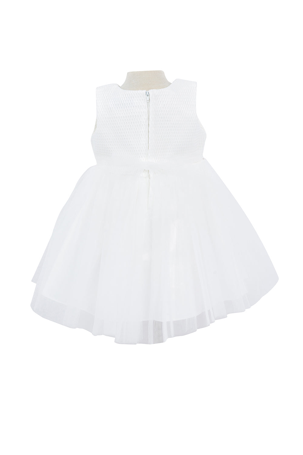 Super Cute Belted Flower Baby Dress by Cinderella Couture USA AS9134B