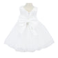 3D Flower Lace Satin Baby Dress by Cinderella Couture USA AS9140B