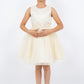 Elegant Sleeveless Satin Tulle Flower Girl Dress by Cinderella Couture USA AS9145