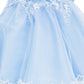 3D Floral Soft Tulle Baby Dress by Cinderella Couture USA AS9148B