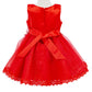 3D Floral Soft Tulle Baby Dress by Cinderella Couture USA AS9148B