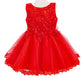 3D Floral Soft Tulle Baby Dress by Cinderella Couture USA AS9148B