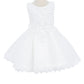 3D Floral Soft Tulle Baby Dress by Cinderella Couture USA AS9148B