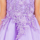 Butterfly Glitter Tulle Sleeveless Girl Party Dress by Cinderella Couture USA AS9150