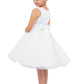 Butterfly Glitter Tulle Sleeveless Girl Party Dress by Cinderella Couture USA AS9150