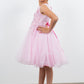 Butterfly Glitter Tulle Sleeveless Girl Party Dress by Cinderella Couture USA AS9150