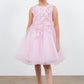 Butterfly Glitter Tulle Sleeveless Girl Party Dress by Cinderella Couture USA AS9150