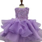 Beautiful Multi Layered Baby Tulle Dress by Cinderella Couture USA AS9155B