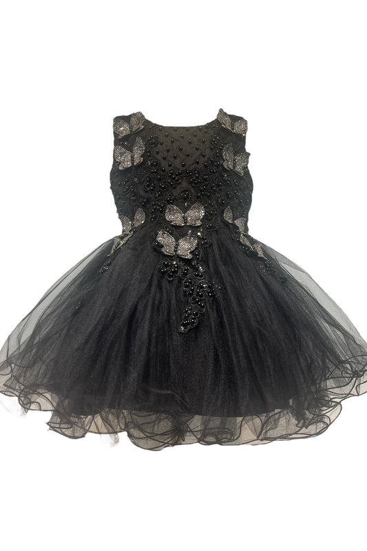 Super Cute Butterfly Tulle Baby Dress by Cinderella Couture USA AS9156B