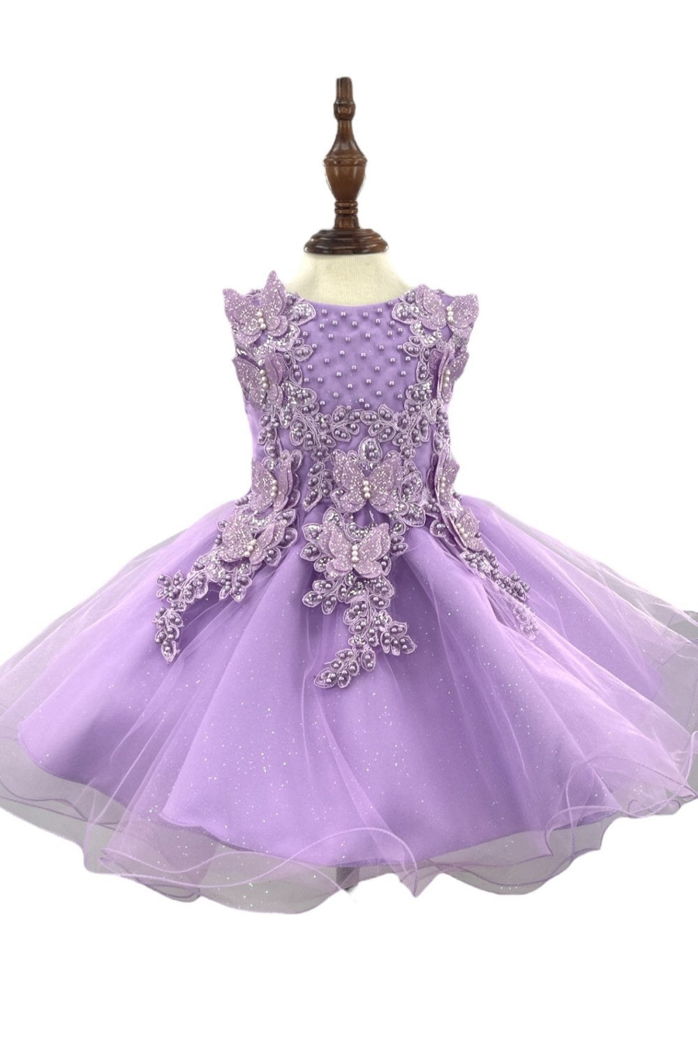 Super Cute Butterfly Tulle Baby Dress by Cinderella Couture USA AS9156B