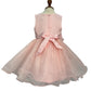 Crystal Tulle Ribbon Flowers Baby Dress by Cinderella Couture USA AS9166B