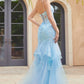 Lace & Tulle Mermaid Gown by Cinderella Divine 9316 - Special Occasion