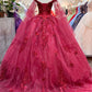 Off Shoulder Sweetheart Neckline Quinceanera Dress by Elizabeth K - GL3181