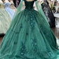 Off Shoulder Sweetheart Neckline Quinceanera Dress by Elizabeth K - GL3181