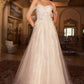 Off The Shoulder Bridal Gown by Andrea & Leo Couture - A0822