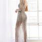 One shoulder Beaded Gown Andrea & Leo Couture - A0993 Rita Gown -Special Occasion