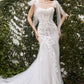 Lace Tulle Corset Mermaid Bridal Gown by Andrea & Leo Couture Beatrice A1086W