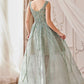 Jewel Beaded Ball Gown A1091 By Andrea & Leo Couture - Special Occasion