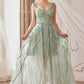 Jewel Beaded Ball Gown A1091 By Andrea & Leo Couture - Special Occasion