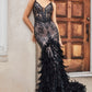 Fitted Feather Mermaid Gown by Andrea & Leo Couture A1116 - Special Occasion