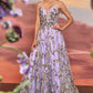 Organza Printed A-Line Gown by Andrea & Leo Couture A1135 Penelope Gown - Special Occasion