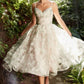 Strapless English Garden Tea Dress by Andrea & Leo Couture A1196 - Special Occasion