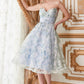 Strapless English Garden Tea Dress by Andrea & Leo Couture A1196 - Special Occasion