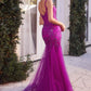 Lace & Tulle Mermaid Formal Evening Gown by Andrea & Leo Couture - A1231 - Special Occasion/Curves