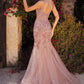 Lace & Tulle Mermaid Formal Evening Gown by Andrea & Leo Couture - A1231 - Special Occasion/Curves