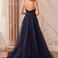 Lace Applique Sleeveless A-Line Formal Evening Gown by Andrea & Leo Couture - A1251 - Special Occasion