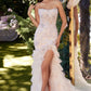 Strapless Lace & Tulle Mermaid Formal Evening Gown by Andrea & Leo Couture - A1255 - Special Occasion