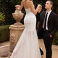 Embellished Strapless Sweetheart Neckline Mermaid Bridal Gown by Ladivine CD0215W