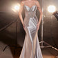 Satin Fitted Sexy Mermaid Gown by Cinderella Divine CD820 - Special Occasion