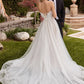 Strapless Sweetheart Neckline A-Line Bridal Gown by Ladivine CD859W