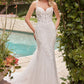 Lace Sweetheart Neckline Mermaid Bridal Gown by Ladivine CDS432W