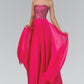 Chiffon Strapless Sweetheart A-Line Dress by Elizabeth K - GL1146