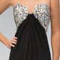 Embellished Sweetheart Neck A-Line Dress by Elizabeth K - GL1151