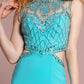 Illusion Sweetheart Neckline Trumpet Dress by Elizabeth K - GL1328