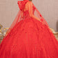 Elizabeth K - GL1939 - Embellished Bodice Sweetheart Quinceanera Dress