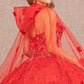 Elizabeth K - GL1939 - Embellished Bodice Sweetheart Quinceanera Dress