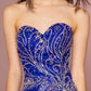 Embellished Strapless Sweetheart A-Line Dress by Elizabeth K - GL2114