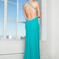 Embellished Halter Neck Mermaid Dress by Elizabeth K - GL2142