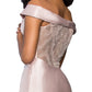 Off-Shoulder Sweetheart Neckline Trumpet Dress by Elizabeth K - GL2213