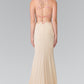 Beaded Two-Piece Halter Neck Dress by Elizabeth K - GL2277