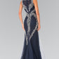 Beaded Lace Boat-Neck Mermaid Dress by Elizabeth K - GL2289 - Special Occasion