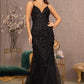 GL3000 By Gloria- Floral Applique Gown - Special Occasion/Curves