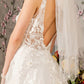 Floral Embroidery A-Line Women Bridal Dress by GLS by Gloria - GL3269 - Special Occasion/Curves